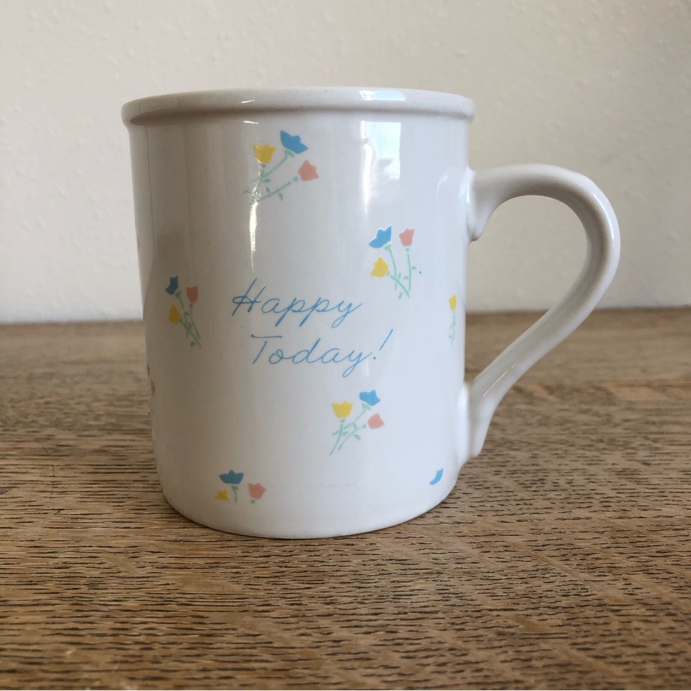 Vintage Happy Today Hallmark Mug Mates Coffee Mug